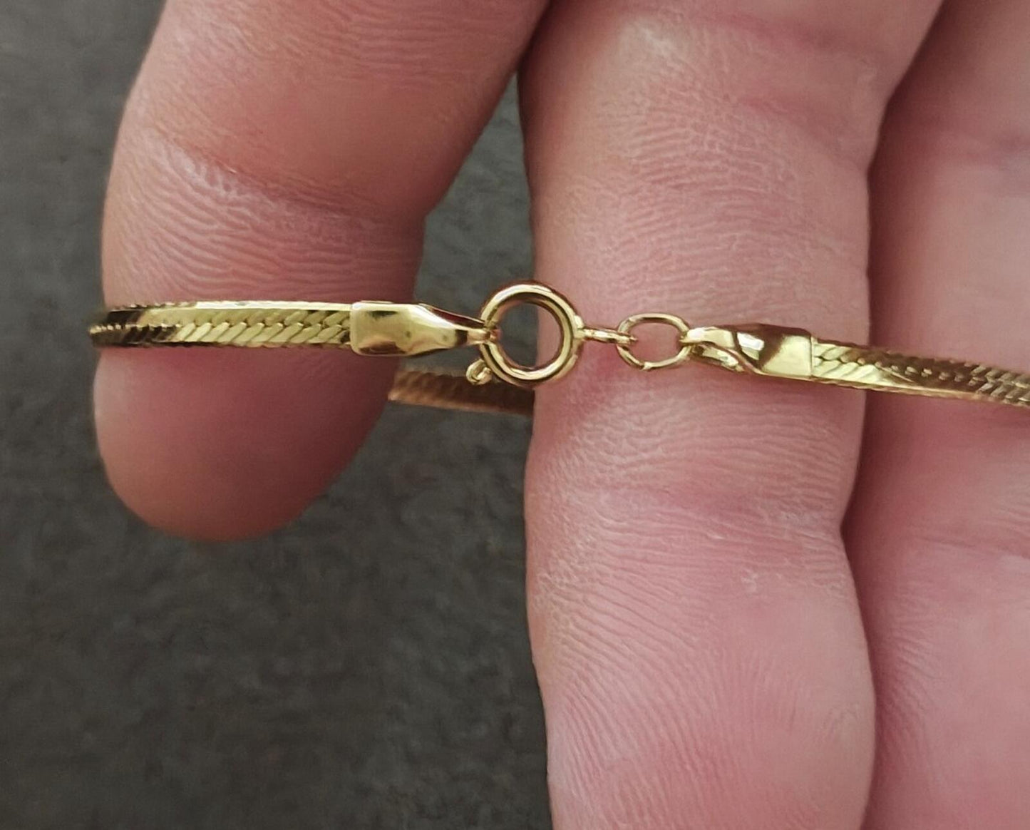 1970 Gold Tone Crossover Bypass Bar Bracelet With Crystal Rhinestone Accents
