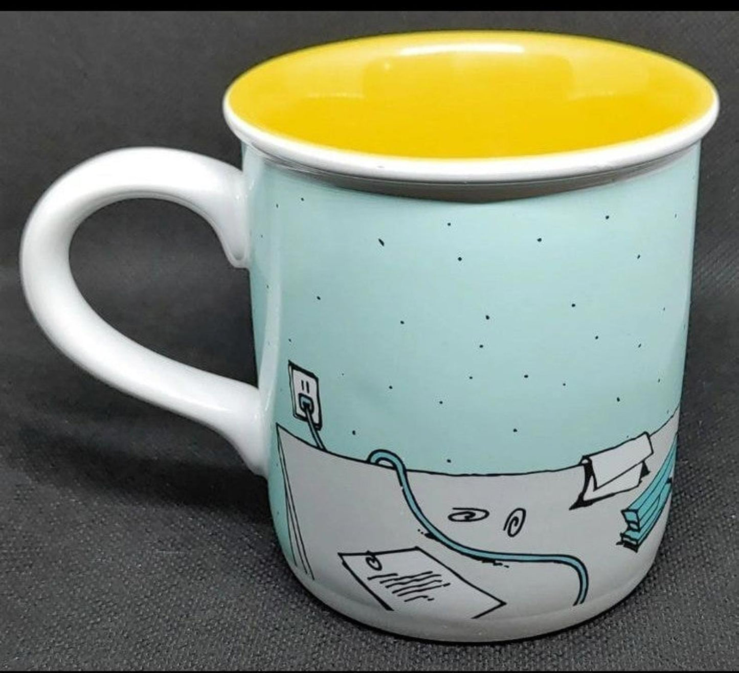 1990's American Greetings Funny Crazy Computer Master Coffee Mug