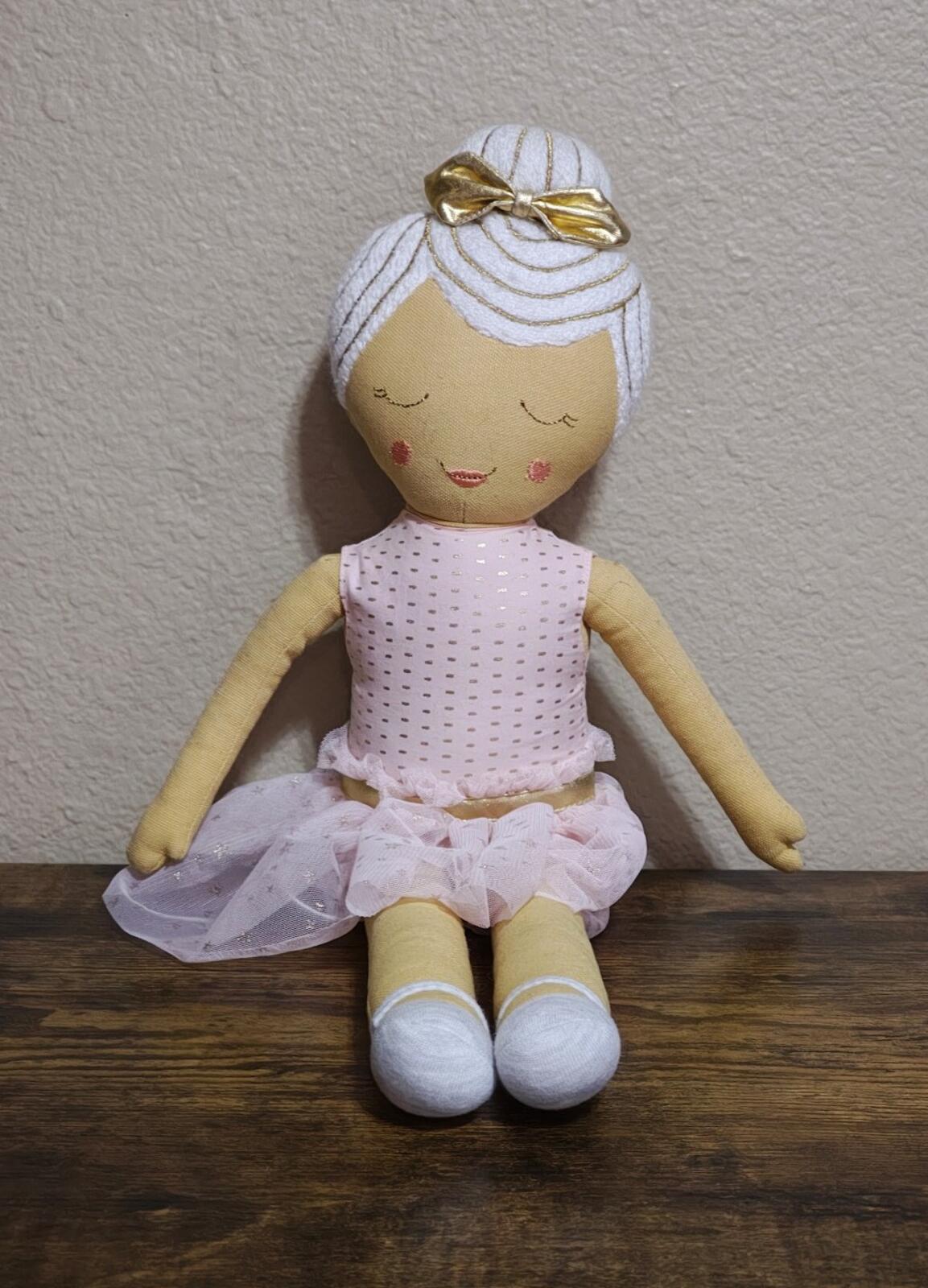 2017 Target Pillowfort Ballerina Plush Doll Pillow