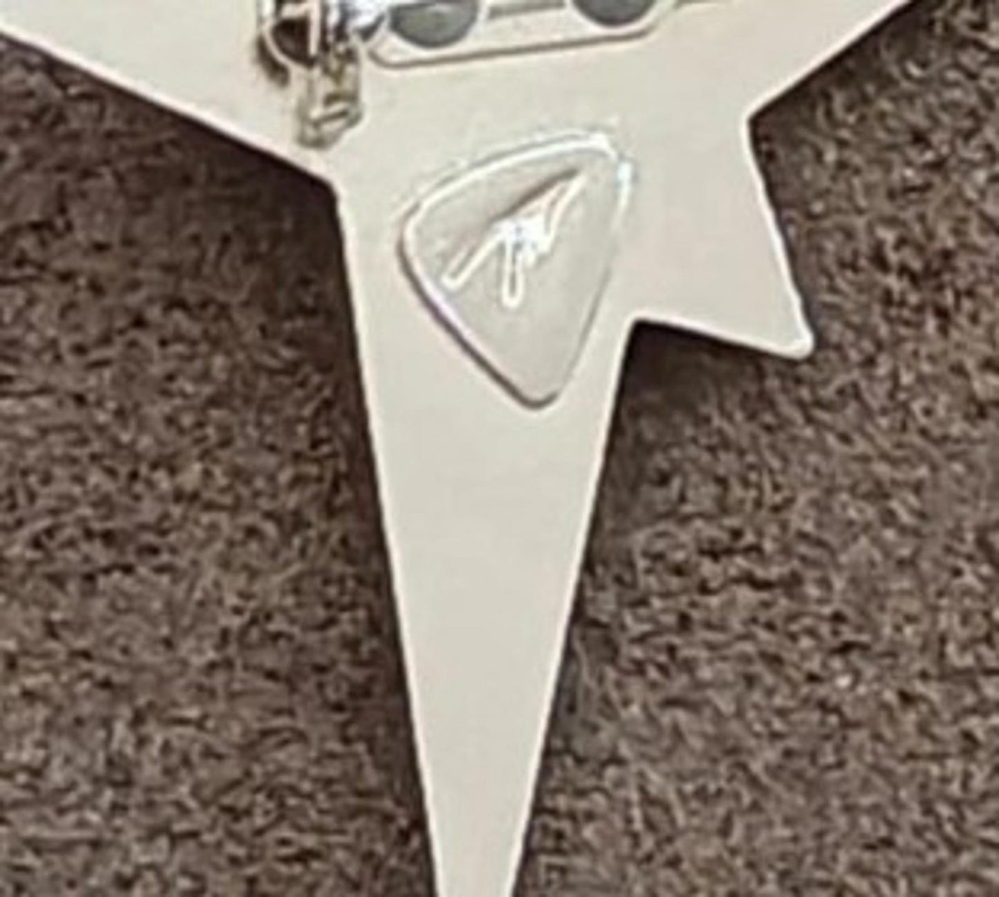 1990s Signed Thierry Mugler "Angel" Star Brooch.