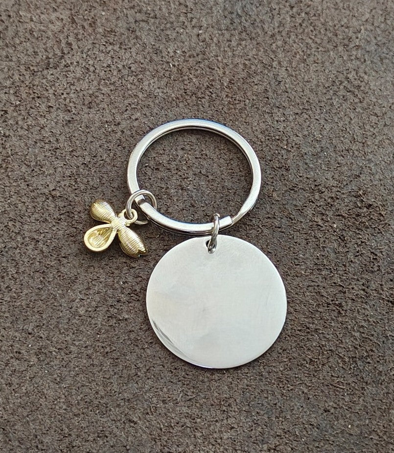 Stainless Steel Teacher Appreciation Keychain