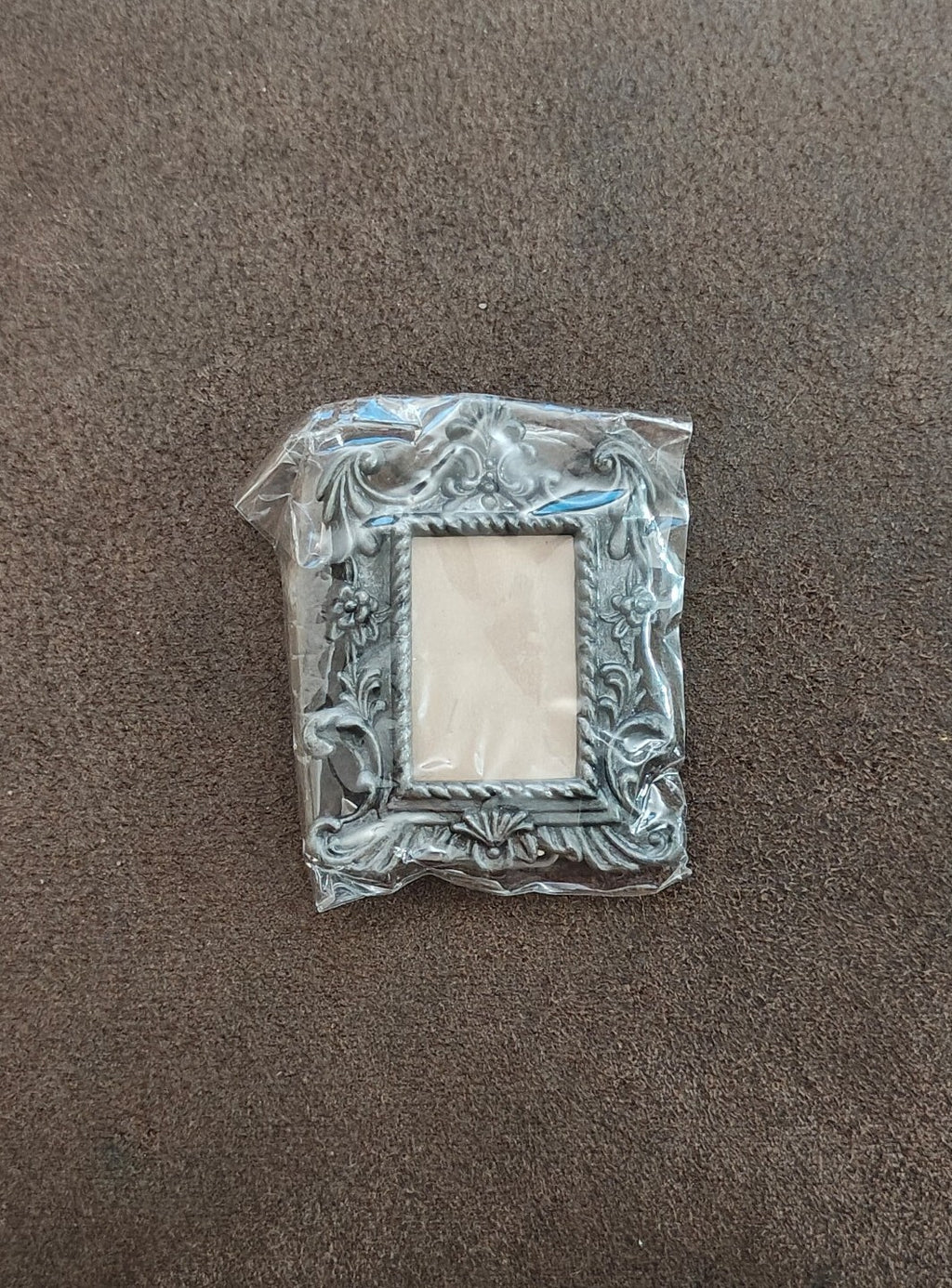 1970s/80s Pewter Tone Ornate Baroque/Victorian/Rococo Style Picture Frame NOS