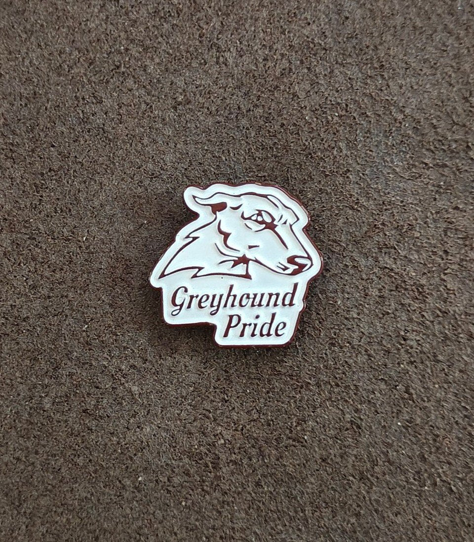 Greyhound Pride Enamel Pin - Trinketmania-LV