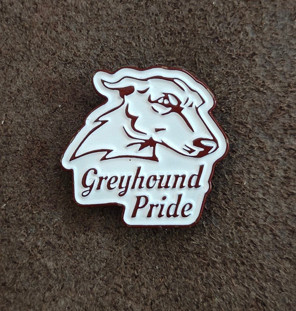 Greyhound Pride Enamel Pin - Trinketmania-LV