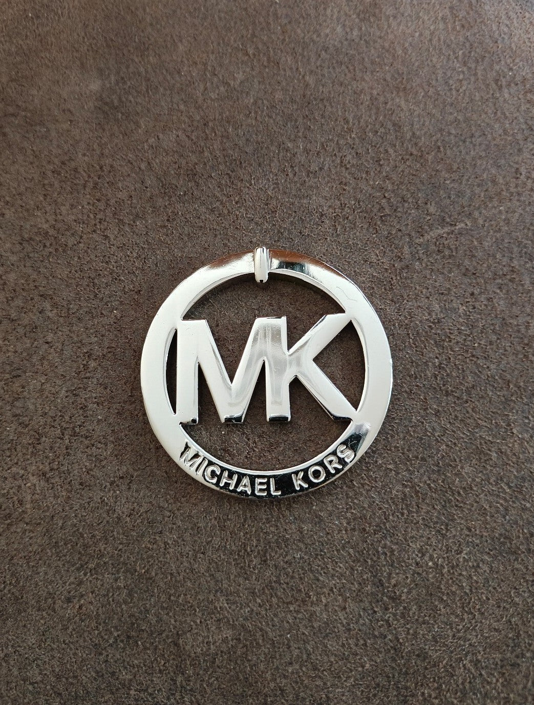 Michael Kors MK Logo Silver Tone Charm - Trinketmania-LV