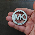 Michael Kors MK Logo Silver Tone Charm - Trinketmania-LV