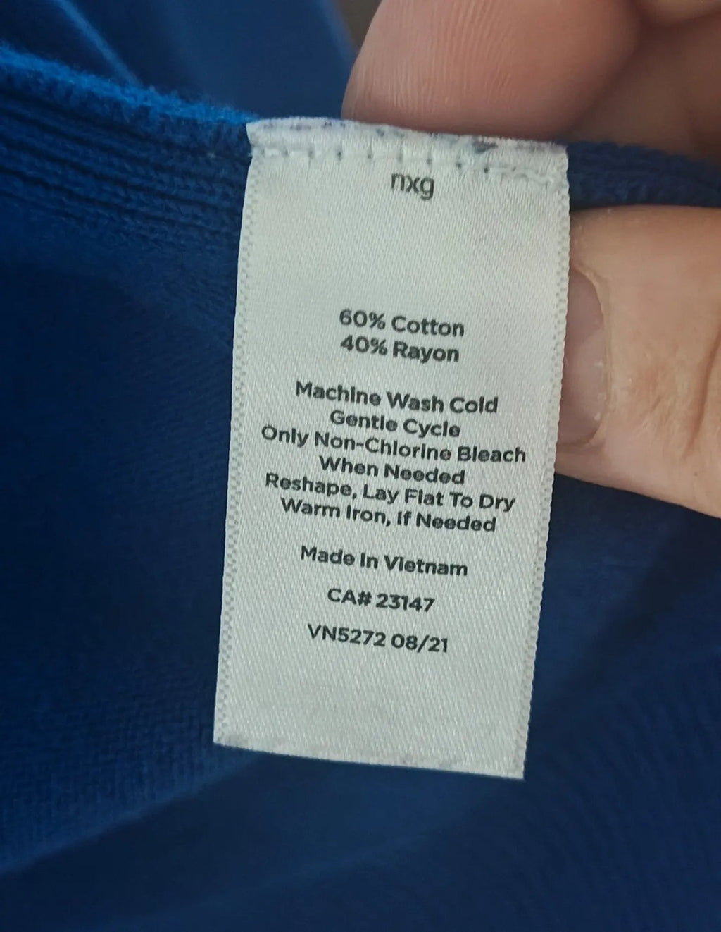 Talbots Blue V-Neck Button Up Cardigan Sweater - Trinketmania-LV
