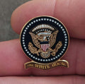 The White House Gold Tone Enamel Pin - Trinketmania-LV